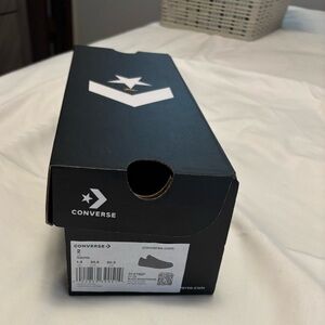 Converse All Black Boys size 2.